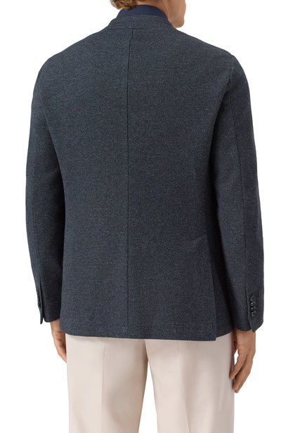 Пиджак из хлопка и шерсти SARTORIA LATORRE, арт. JD74/JI082, фото 5