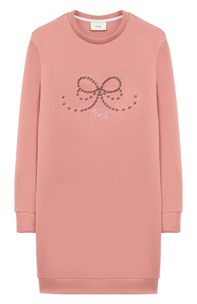 Платье прямого кроя с декором FENDI, арт. JFB204/A4R2/6A-8A, фото 1