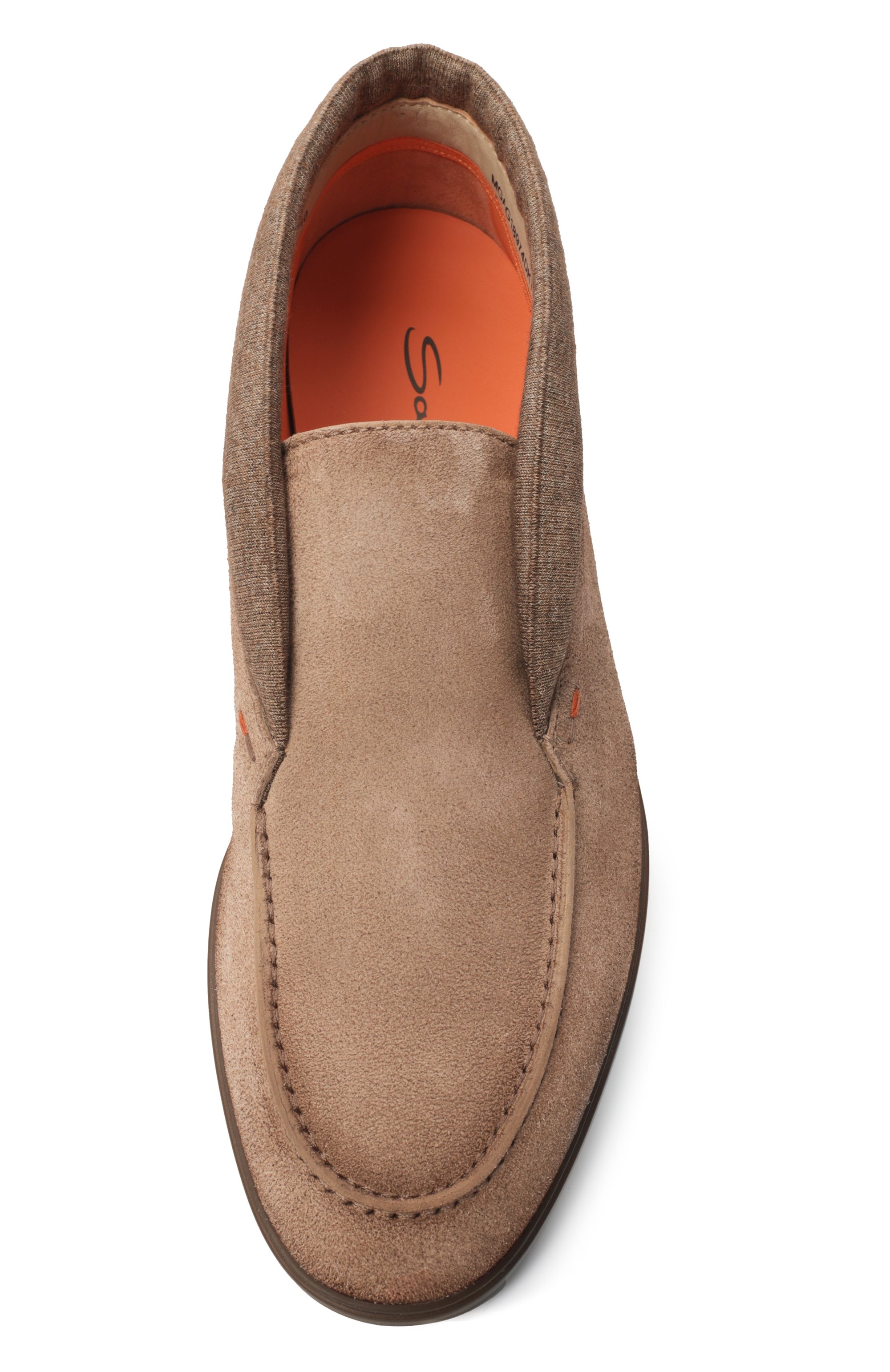 Замшевые ботинки malibu SANTONI, арт. MGAG18974DKTGGEX., фото 6