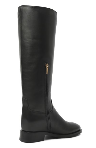 Кожаные сапоги SANTONI черного цвета по цене 185000 руб., арт. WSHG71827BJ2HLGA, фото 5 Кожаные сапоги SANTONI, арт. WSHG71827BJ2HLGA, фото 5