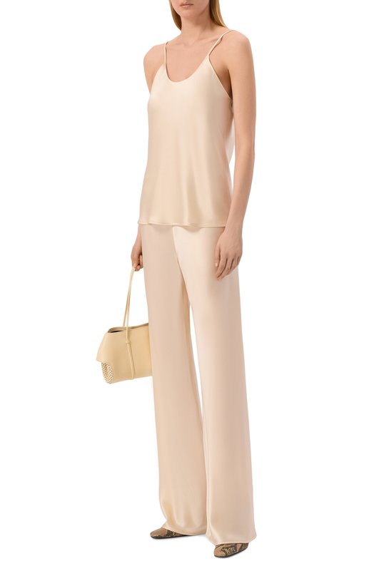 Атласный топ Aya Muse AMR2646 Кремовый  AMR2646 Фото 2