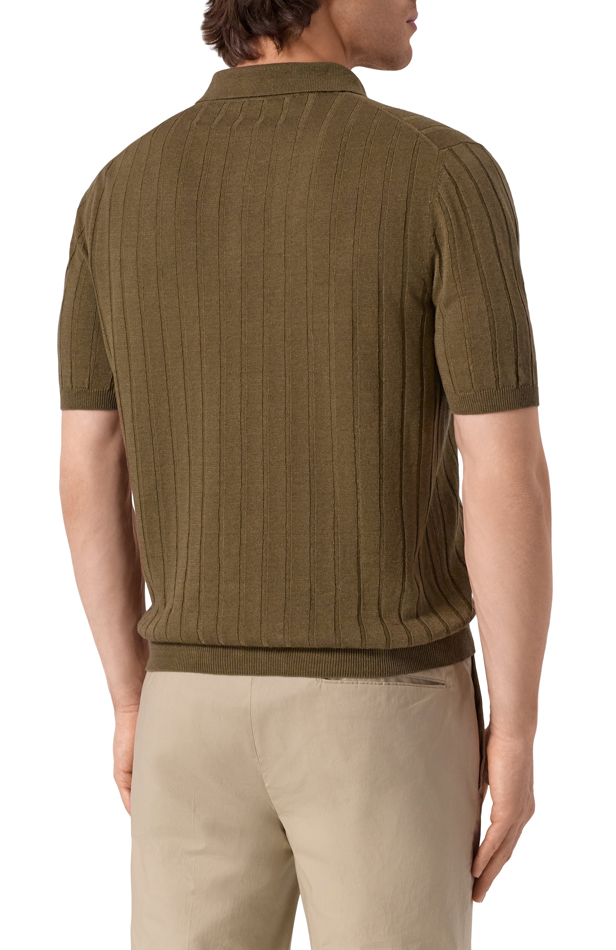 Поло изо льна и хлопка BOGLIOLI, арт. 91303/SB5808, фото 4