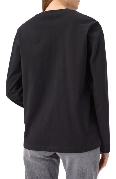 Хлопковый лонгслив MSGM, арт. 2000MDM501 200002, фото 4