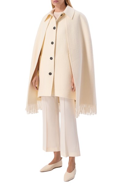 Шерстяной кейп TOTEME, арт. 261-WR00266-FB0471, фото 3