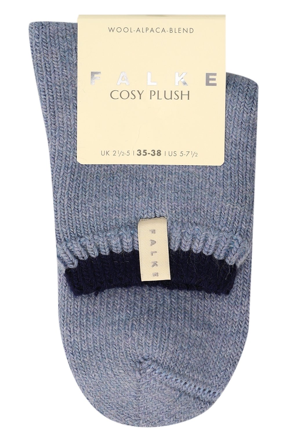 Носки cosy plush FALKE синего цвета по цене 2450 руб., арт. 46380, фото 1 Носки cosy plush FALKE, арт. 46380, фото 1