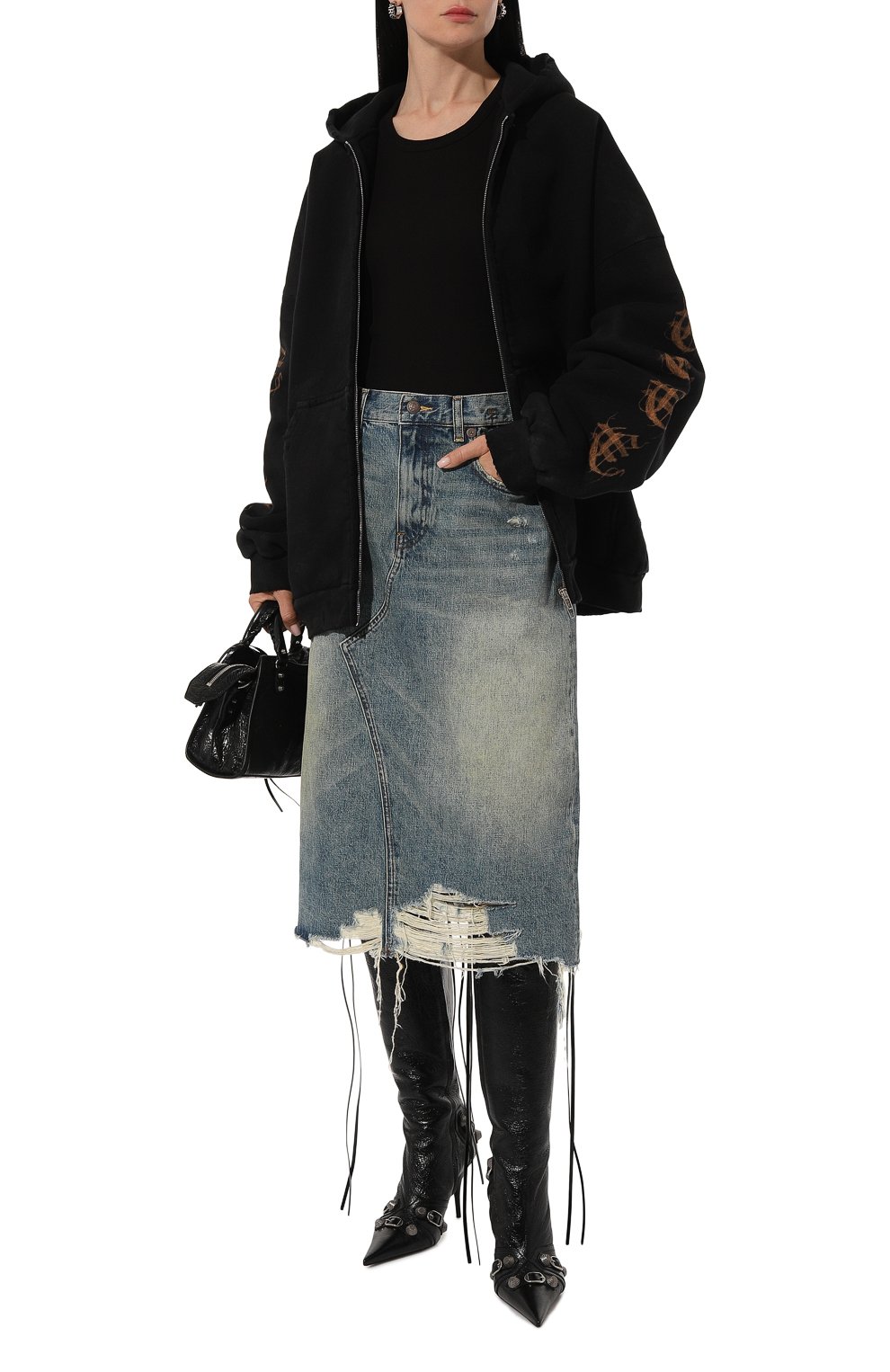 Джинсовая юбка R13, арт. R13WD100-D173D, фото 2