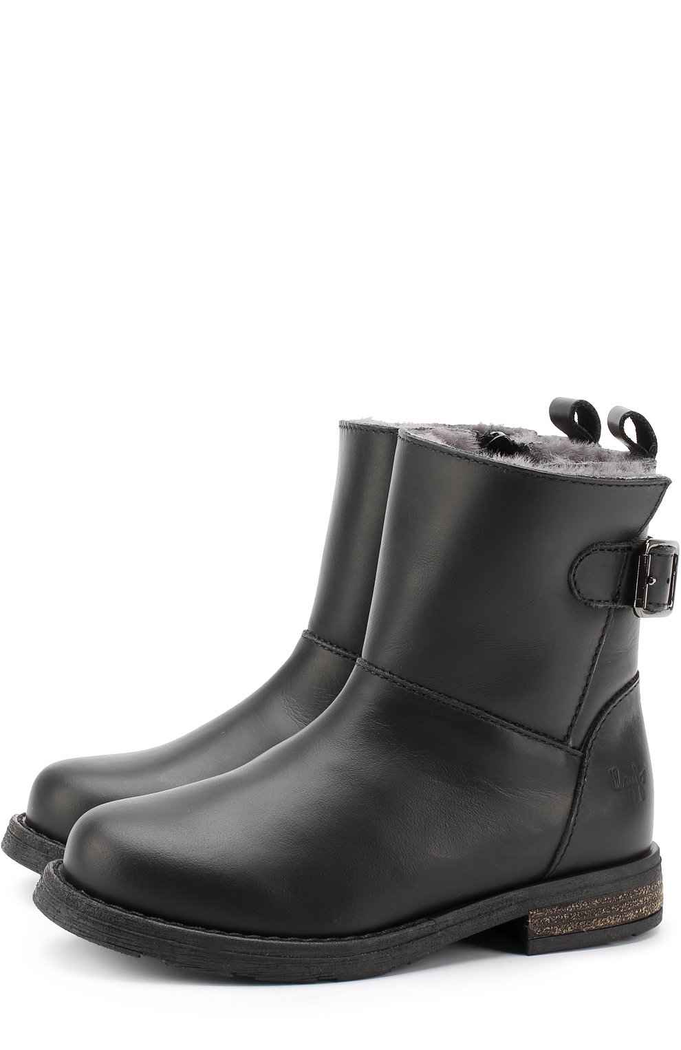 Кожаные сапоги с внутренней меховой отделкой IL GUFO, арт. G461/LEATHER CLAMAR/27-30, фото 1