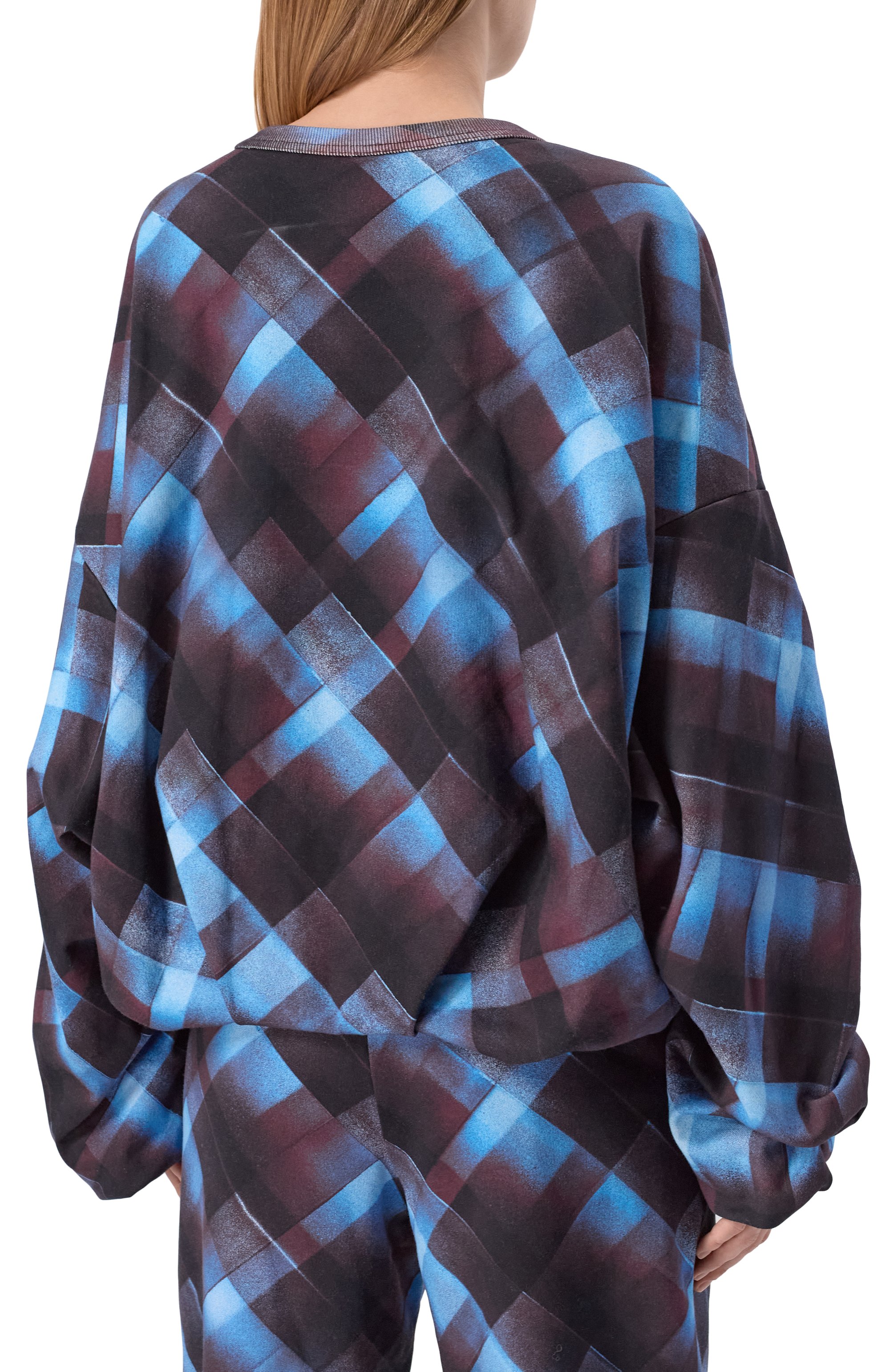 Хлопковый свитшот DRIES VAN NOTEN разноцветного цвета по цене 79550 руб., арт. 011141-2614-358, фото 4 Хлопковый свитшот DRIES VAN NOTEN, арт. 011141-2614-358, фото 4