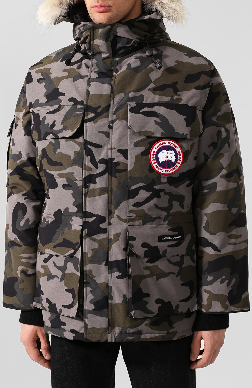 Пуховая парка expedition с меховой отделкой CANADA GOOSE, арт. 4660MAP, фото 3