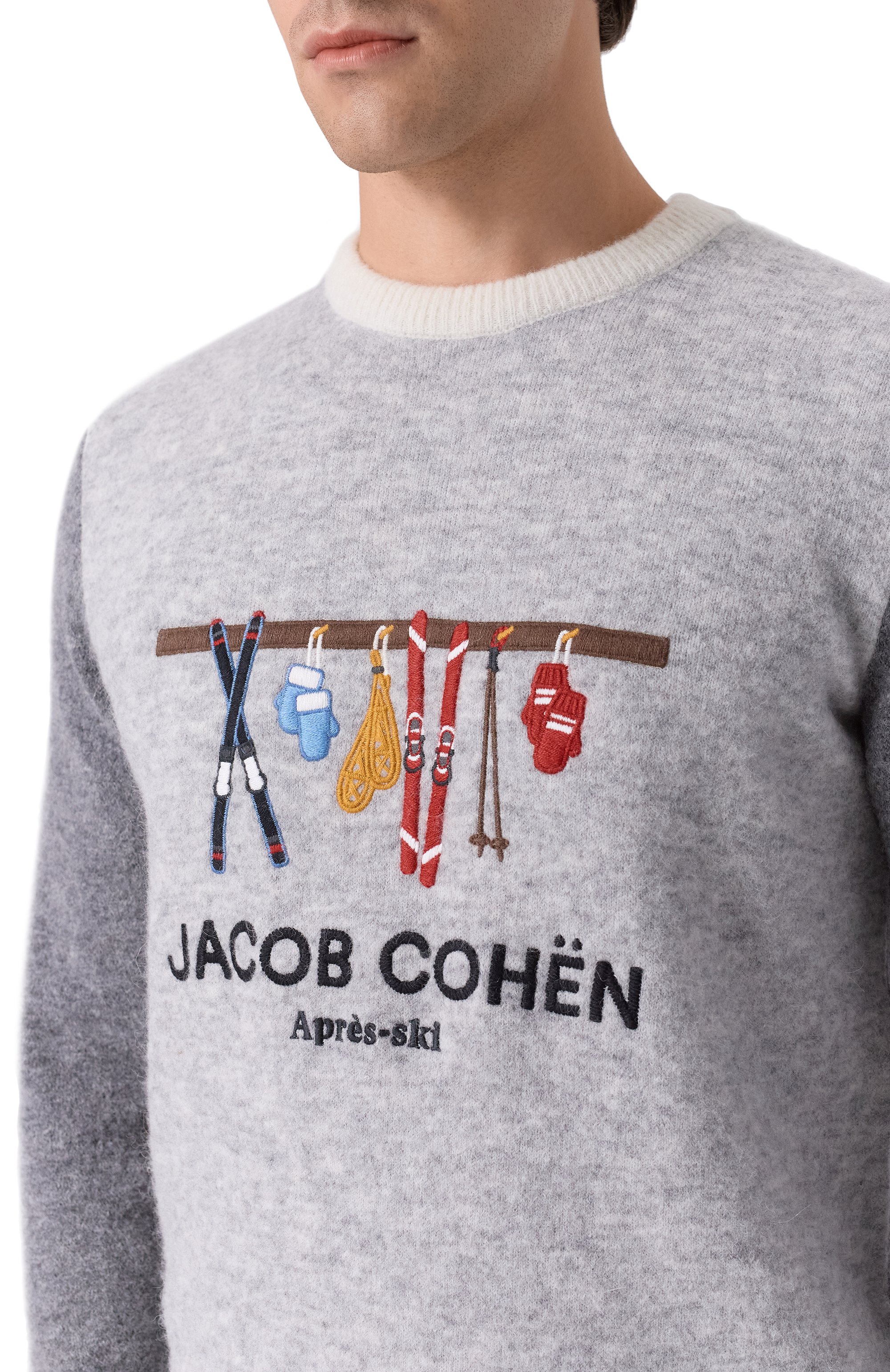 Шерстяной свитер JACOB COHEN, арт. JUR_SG012 001 X0017 FL, фото 5