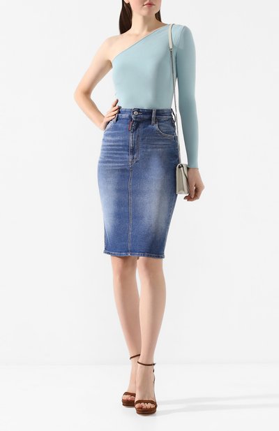 Джинсовая юбка DSQUARED2, арт. S75MA0702/S30662, фото 2
