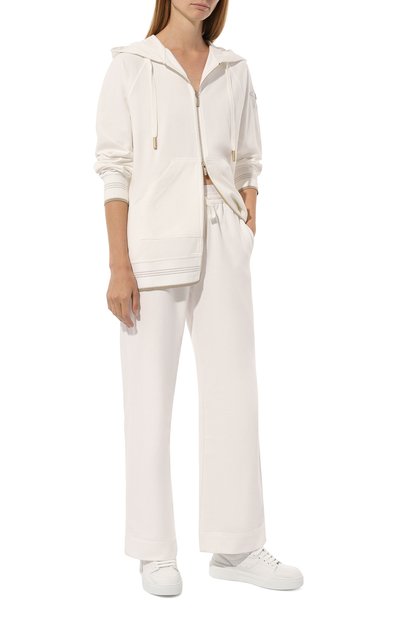 Хлопковая толстовка LORENA ANTONIAZZI, арт. FE06BA/9999, фото 2