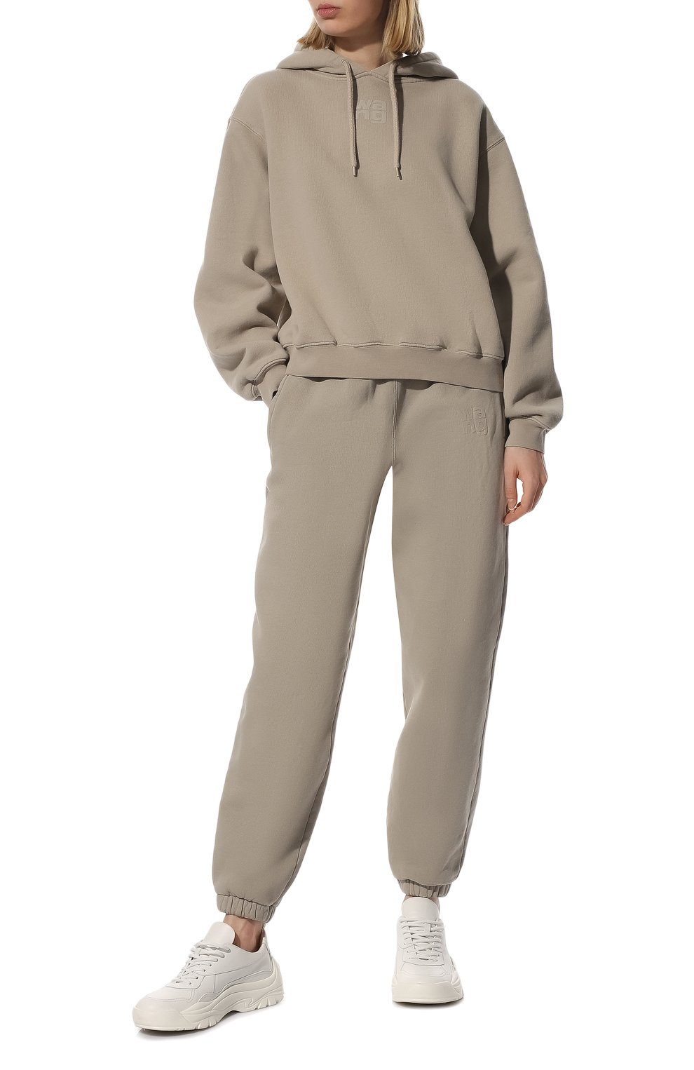 Хлопковые джоггеры ALEXANDERWANG.T, арт. 4CC3214104, фото 2