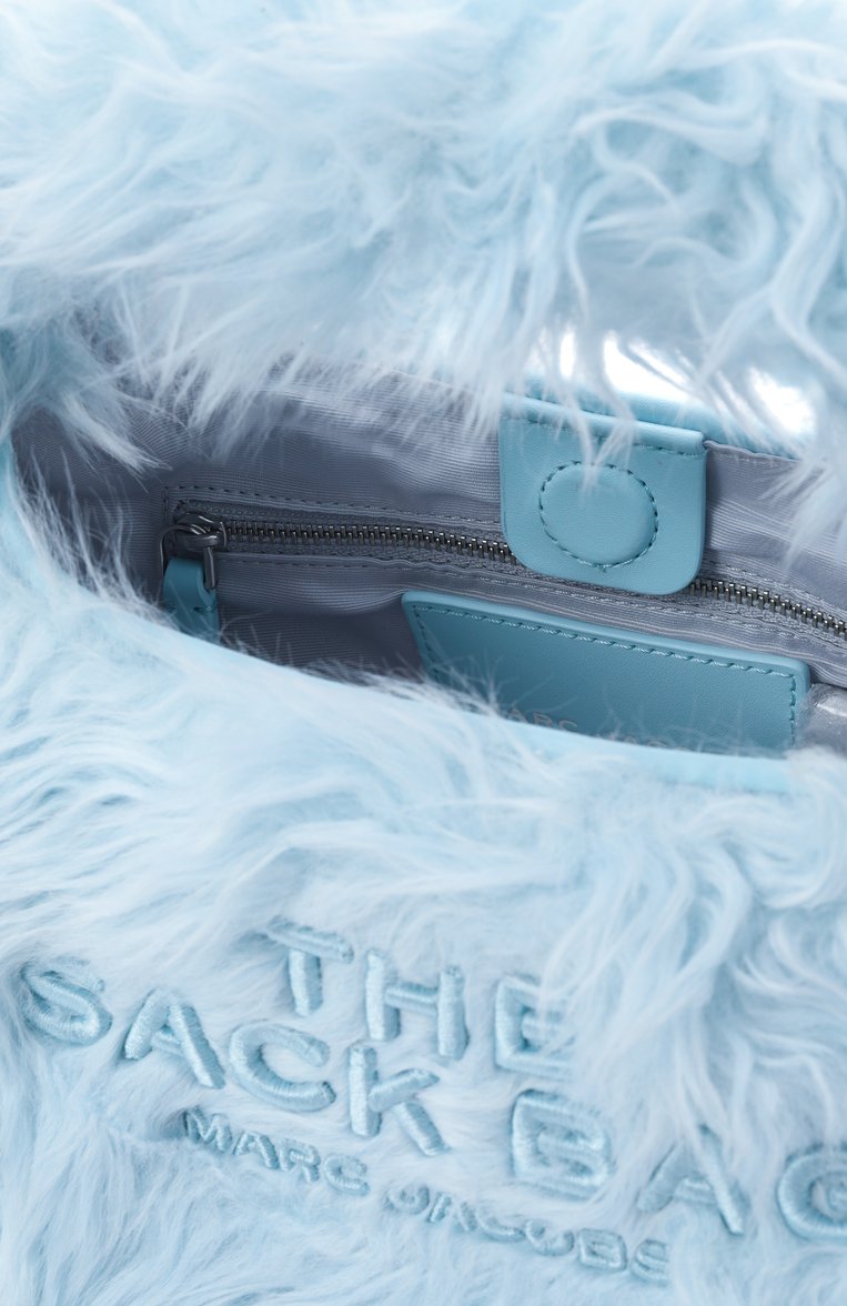 Женская сумка the sack mini MARC JACOBS (THE) голубого цвета, арт. 2R4HSH012H03 | Фото 5 (Размер: mini; Драгоценные камни: Проставлено; Материал: Текстиль; Материал сплава: Проставлено)