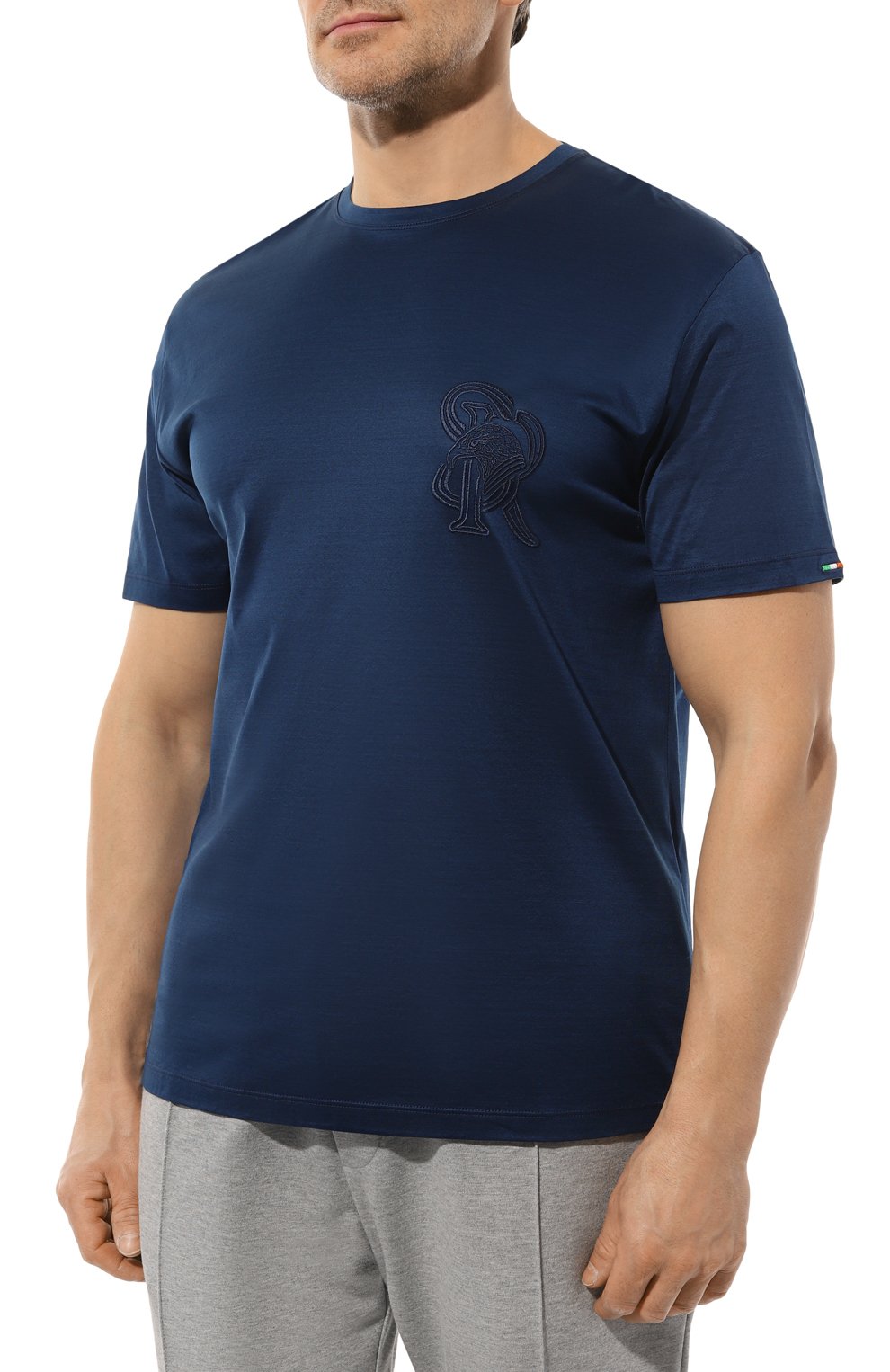 Хлопковая футболка  STEFANO RICCI, арт. MNH4103000/TE0001, фото 3