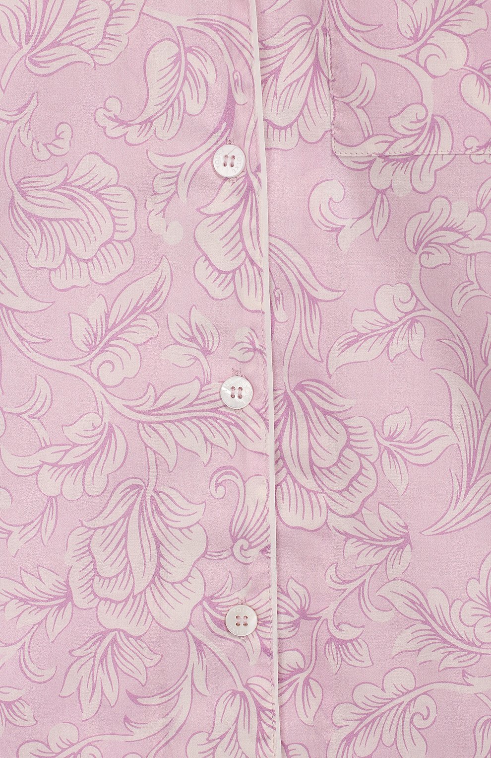 Хлопковая пижама LITTLE YOLKE розового цвета по цене 7315 руб., арт. AW19-12C-MA-LA/1-8Y, фото 7 Хлопковая пижама LITTLE YOLKE, арт. AW19-12C-MA-LA/1-8Y, фото 7