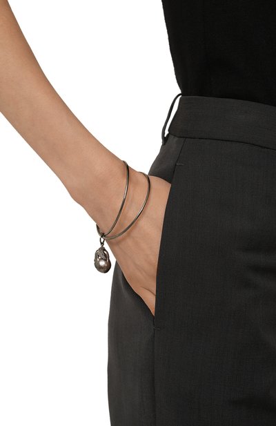 Браслет drowning to embrace CAVIAR JEWELLERY серебряного цвета по цене 13400 руб., арт. DTE014B, фото 2 Браслет drowning to embrace CAVIAR JEWELLERY, арт. DTE014B, фото 2