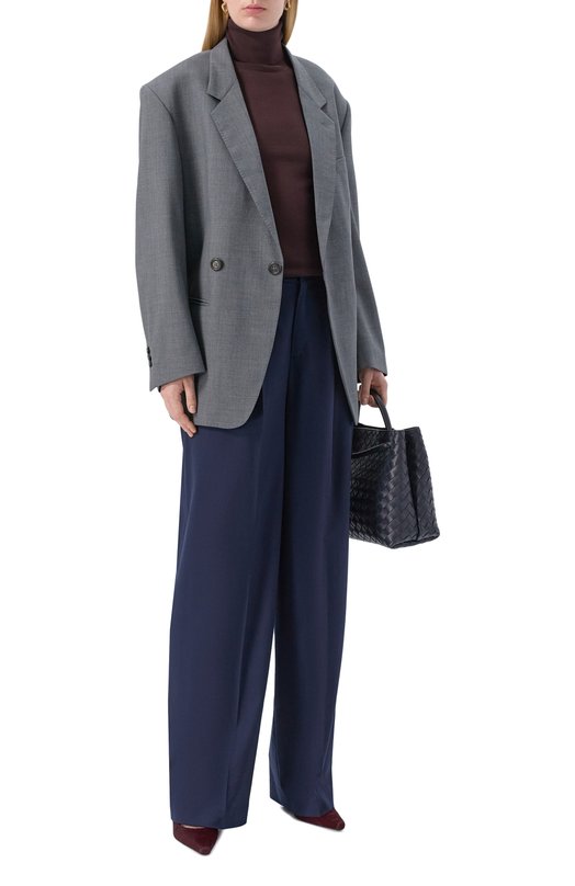Шерстяные брюки Aya Muse AMFW2549 Синий  AMFW2549 Фото 2