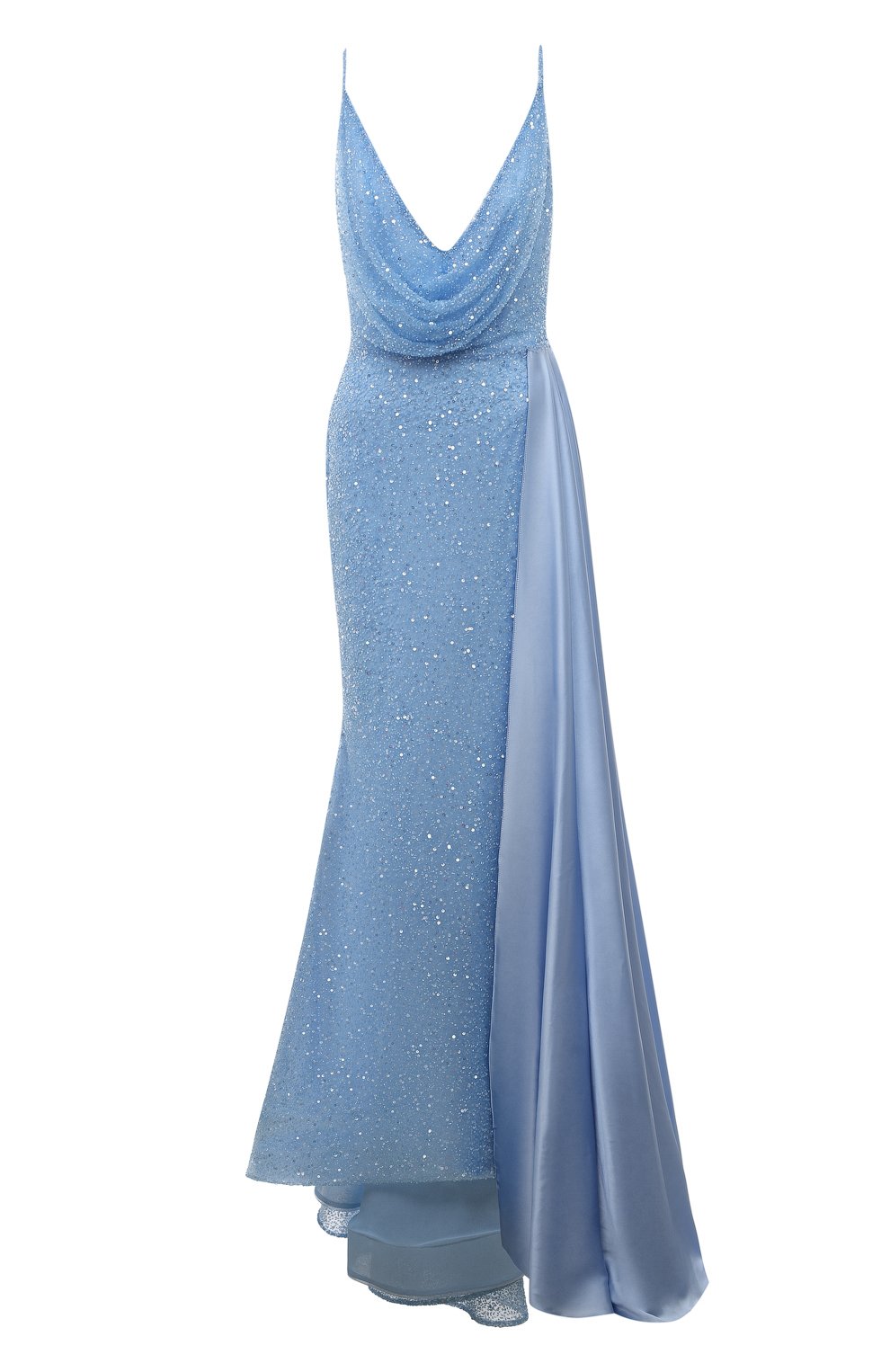 Платье SPERANZA COUTURE голубого цвета по цене 370000 руб., арт. SC006, фото 1 Платье SPERANZA COUTURE, арт. SC006, фото 1