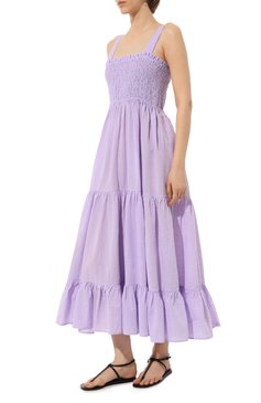 Платье из хлопка и льна PIETRO BRUNELLI, арт. AG2201/C0PANT, фото 3