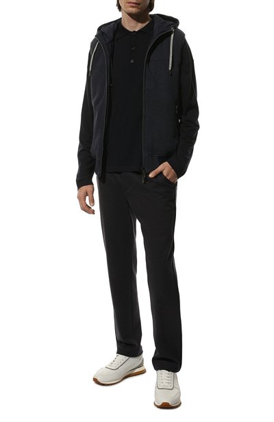 Б рюки из хлопка и вискозы CAPOBIANCO, арт. 13M736.PD00., фото 2