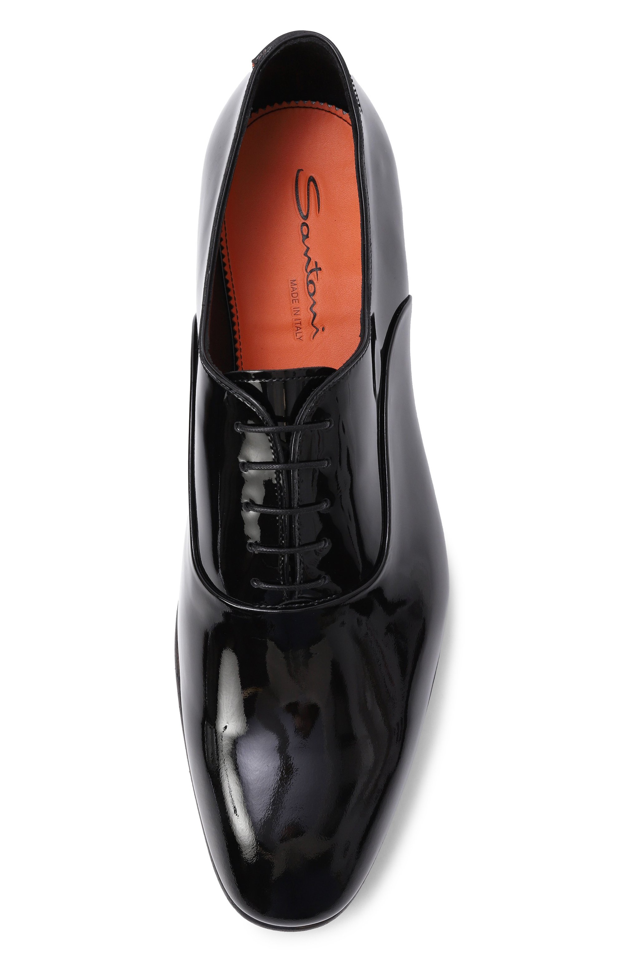 Кожаные оксфорды SANTONI, арт. MCAG18908BC3MVER, фото 6