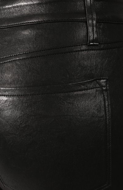Кожаные брюки FRAME DENIM черного цвета по цене 99500 руб., арт. LWLT0171, фото 5 Кожаные брюки FRAME DENIM, арт. LWLT0171, фото 5