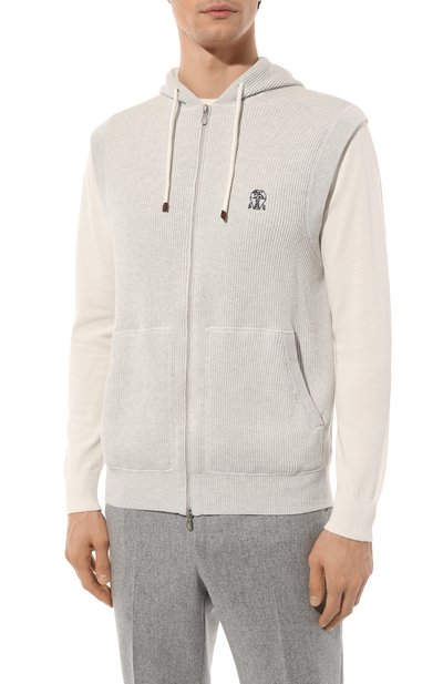 Хлопковый жилет BRUNELLO CUCINELLI, арт. M2920B2308, фото 3
