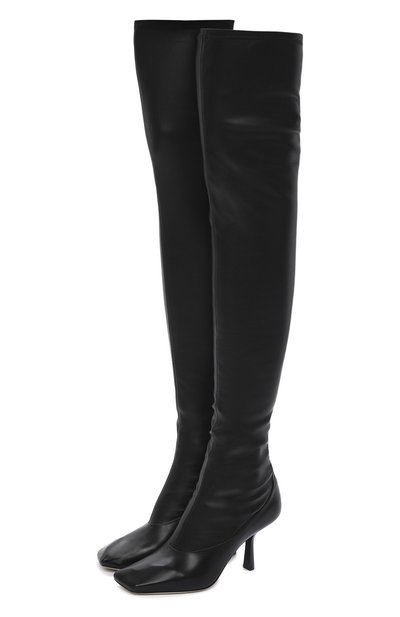 Комбинированные ботфорты mire 85 JIMMY CHOO, арт. MIRE 85/ZZK, фото 1