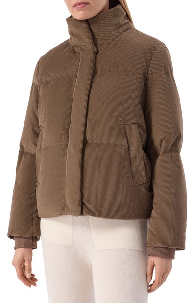 Вельветовый пуховик MVST темно-бежевого цвета по цене 425000 руб., арт. M25.1MW.0013/5180, фото 3 Вельветовый пуховик MVST, арт. M25.1MW.0013/5180, фото 3