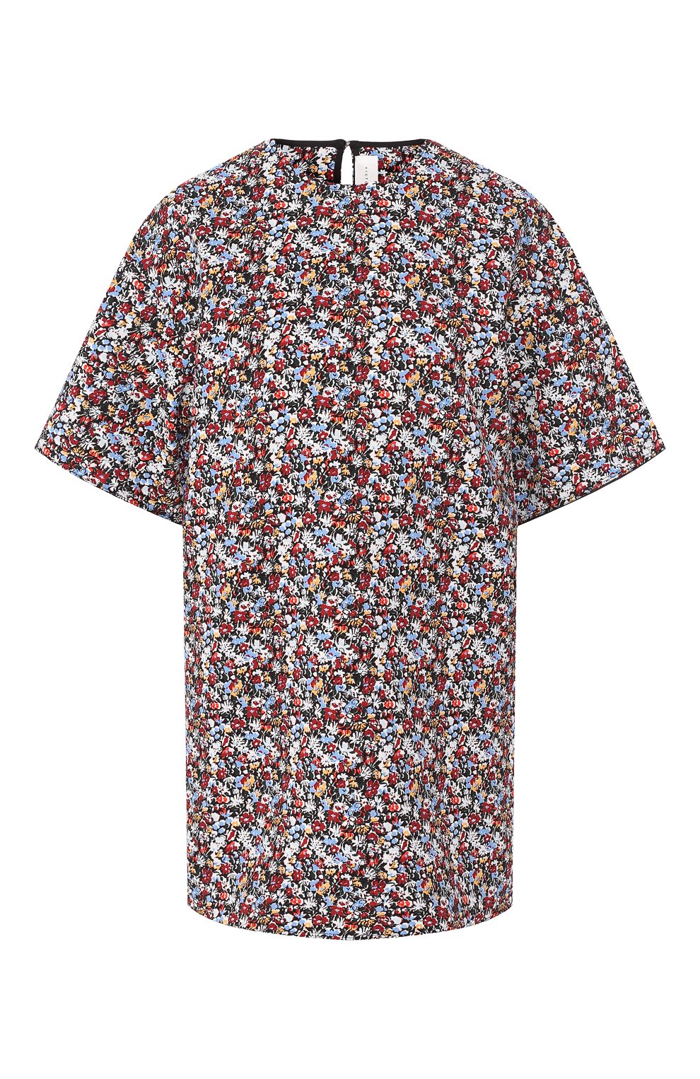 Топ с принтом VICTORIA BECKHAM, арт. TP TSH 1809F MSS19 MINI FL0RAL CREPE, фото 1