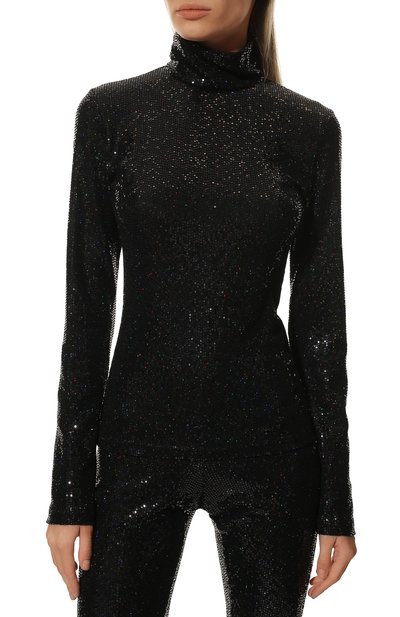 Топ с отделкой стразами MSGM, арт. 3341MDM15 227628, фото 3
