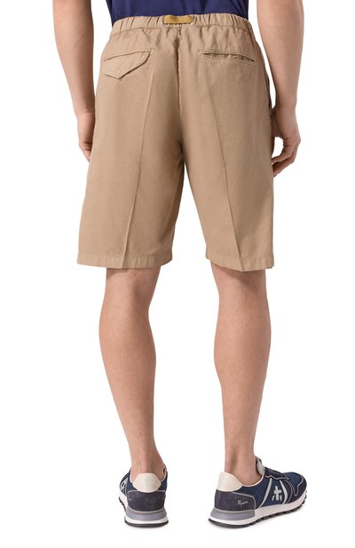 Шорты из хлопка и льна WHITE SAND, арт. 25SU51/09, фото 4