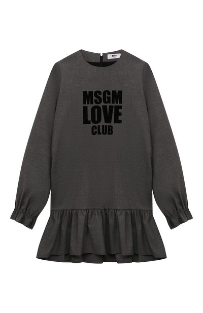 Хлопковое платье MSGM KIDS, арт. F4MSJGDR215