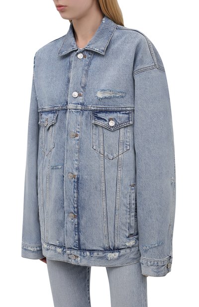 Джинсовая куртка BALENCIAGA, арт. 664329/TBP48, фото 3