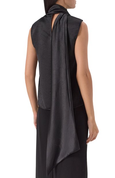 Атласный топ ERIKA CAVALLINI, арт. P5WQ01, фото 4