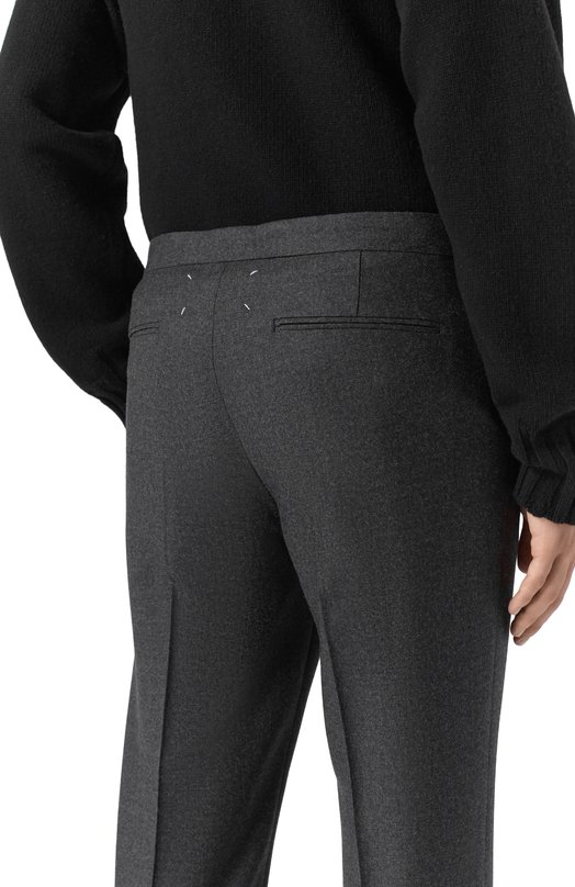 Шерстяные брюки Maison Margiela S50KA0722/S47782 Серый  S50KA0722/S47782 Фото 5