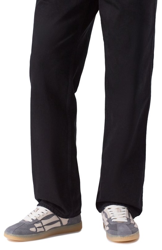 Замшевые кеды Pacific Bones Amiri AMF0SR1176 Серый  AMF0SR1176 Фото 3