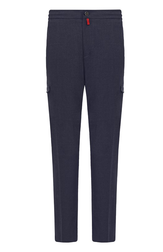 Шерстяные брюки Kiton UPLACTRK0170H03 Синий UPLACTRK0170H03