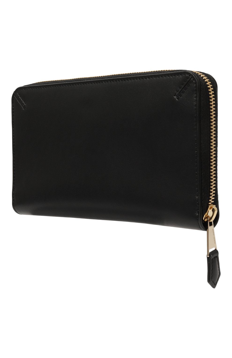 Кожаный кошелек GIORGIO ARMANI черного цвета по цене 83200 руб., арт. Y1H372/YWI9A, фото 2 Кожаный кошелек GIORGIO ARMANI, арт. Y1H372/YWI9A, фото 2
