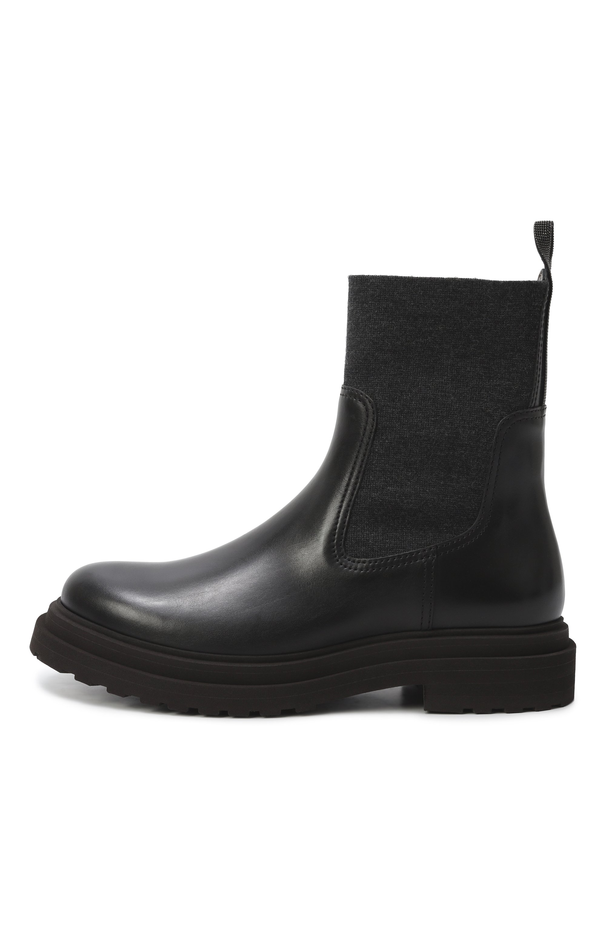 Кожаные челси BRUNELLO CUCINELLI, арт. MZ0LG3034P, фото 4