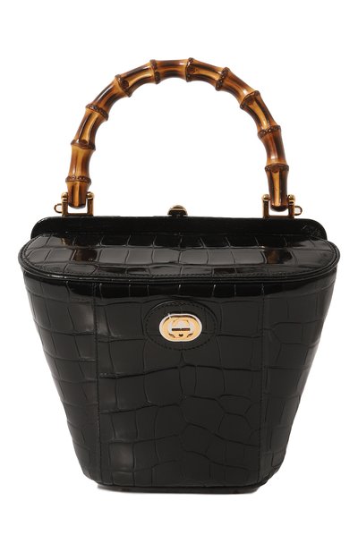 Сумка gucci bamboo из кожи аллигатора GUCCI, арт. 616437 EV40X, фото 1