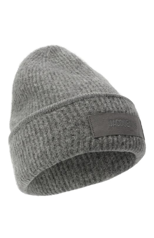Шерстяная шапка Jacquemus 24HACU00666/AK00227 Серый 24HACU00666/AK00227