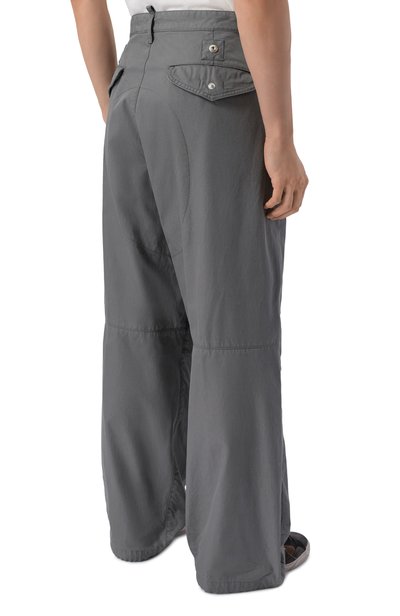 Хлопковые брюки DSQUARED2 серого цвета по цене 83600 руб., арт. S74KB1170/S41794, фото 4 Хлопковые брюки DSQUARED2, арт. S74KB1170/S41794, фото 4