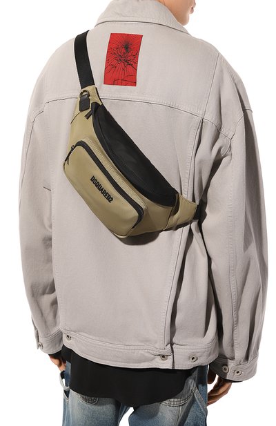 Текстильная поясная сумка DSQUARED2, арт. BBM0063/16806815, фото 2