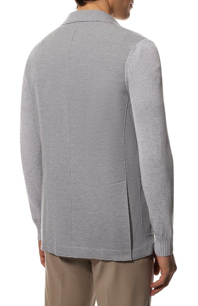 Хлопковый пиджак ELEVENTY PLATINUM, арт. E76GIAE09 TES0E187, фото 4