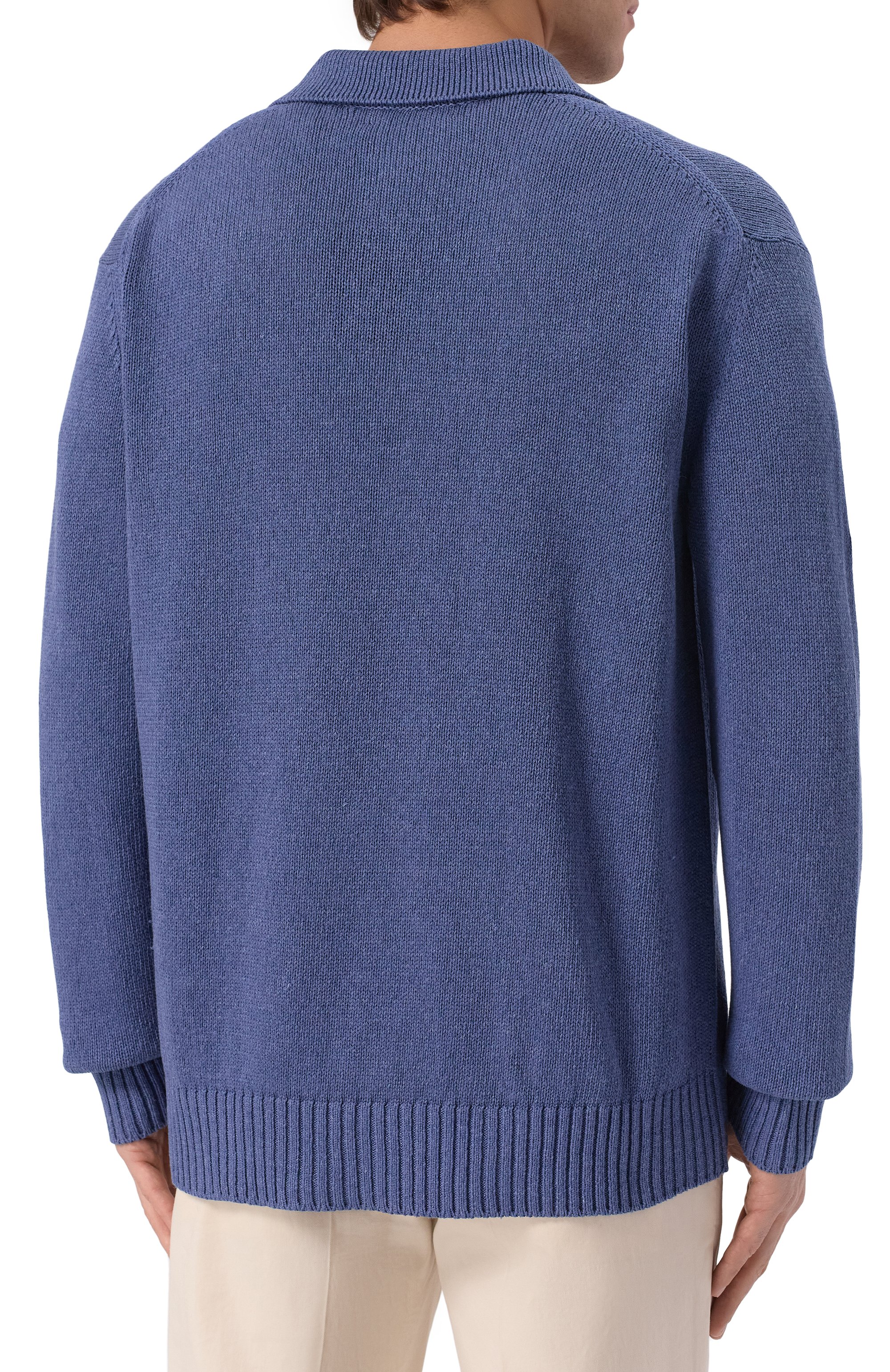 Поло из шелка и льна MVST, арт. 25E/X1P/0/A013/7660, фото 4