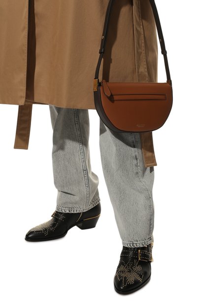 Кожаные казаки susanna CHLOÉ черного цвета по цене 118000 руб., арт. CHC16A13475, фото 3 Кожаные казаки susanna CHLOÉ, арт. CHC16A13475, фото 3