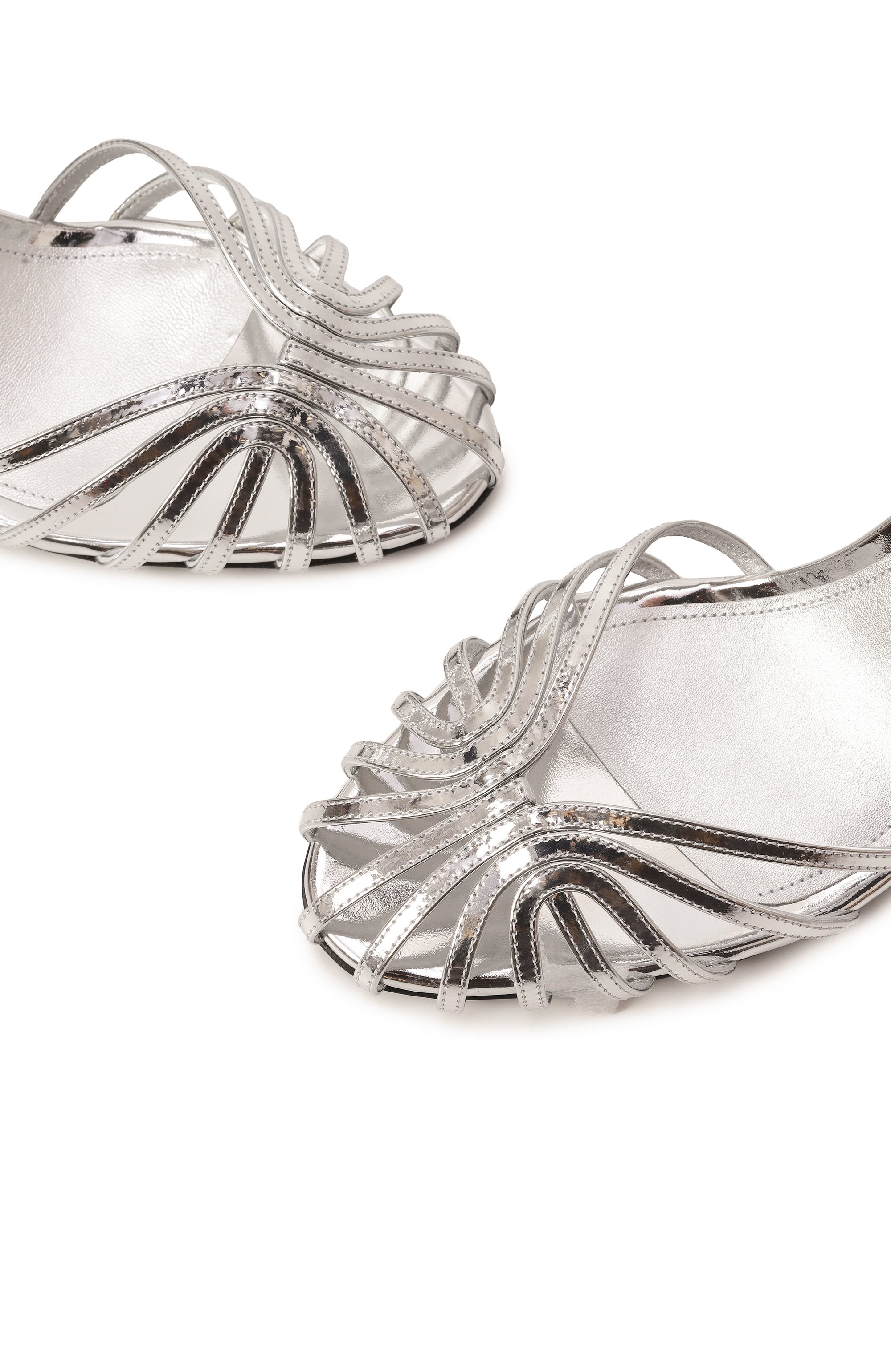 Кожаные босоножки ally 95 ALEVI MILANO, арт. L23SC005.R.0687601, фото 7