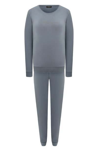 Женская хлопковая пижама EMPORIO ARMANI, арт. 164234/4F223